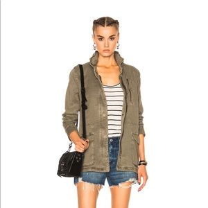 JAMES PERSE Stretch Twill Utility Jacket
